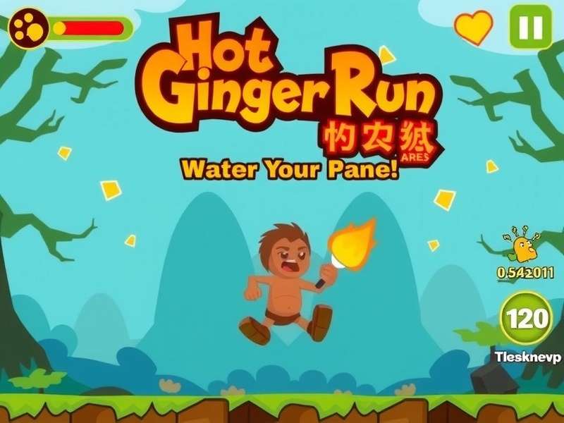 Hot Ginger Run Touch Controls