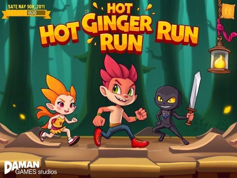 Hot Ginger Run Core Concept Art